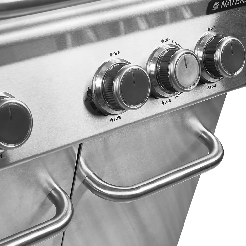 Газовый гриль Naterial Hudson 3 конфорки STLM-2129444 - Вид №8