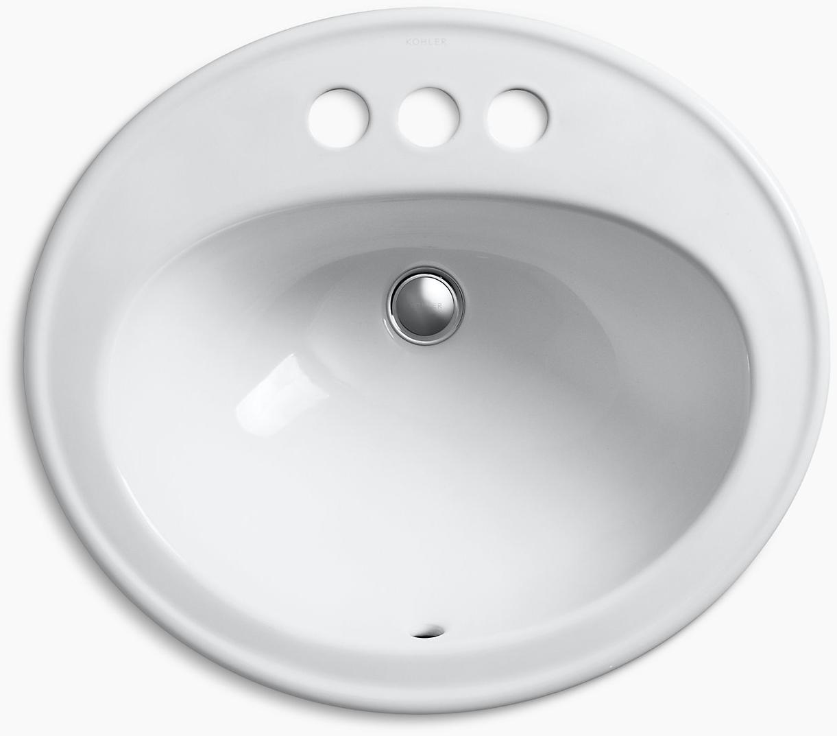 K-2196-4-96 Накладная раковина на столешницу  прямоугольная Kohler  - Вид №2