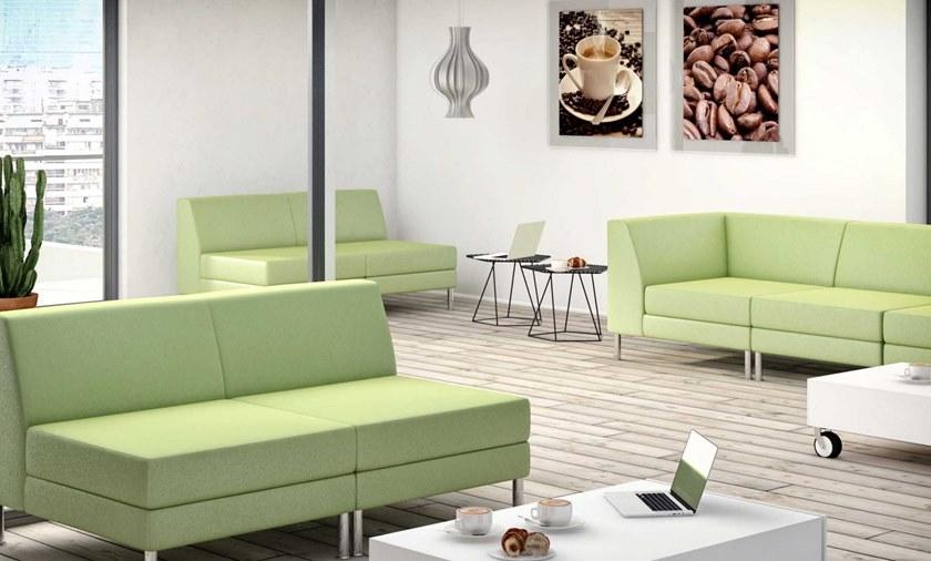 Real Piel Модульный диван из ткани sun-id-1487208 - Вид №5