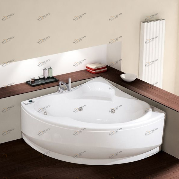 Ванна Hydromassage Novellini UNA с набортным смесителем и боковой панелью Una Gamba UNA5135135OFA1K