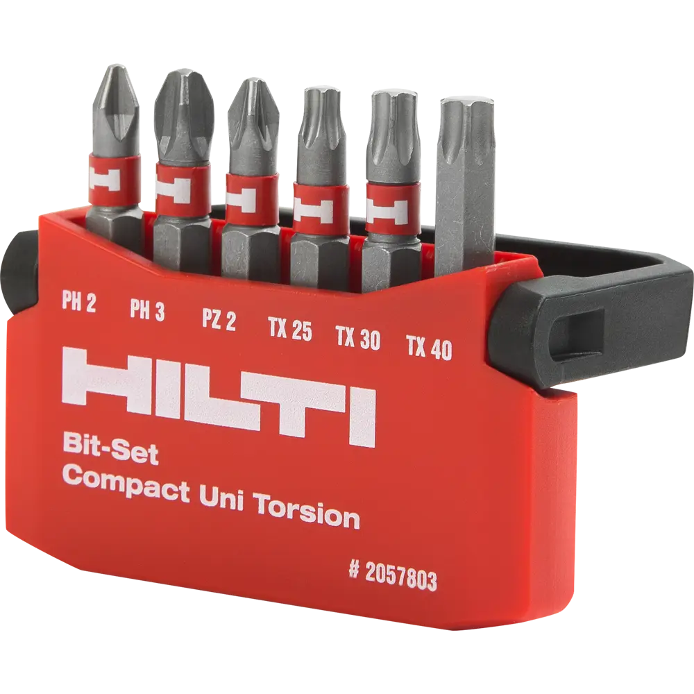Набор бит Hilti S-BSC Uni 2057803, 6 шт. 82233012 STLM-2001993  - Вид №1