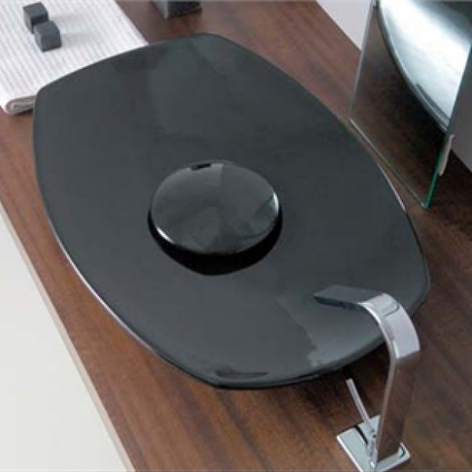 25364 Накладная раковина на столешницу  овальная Ceramica Hidra  - Вид №5