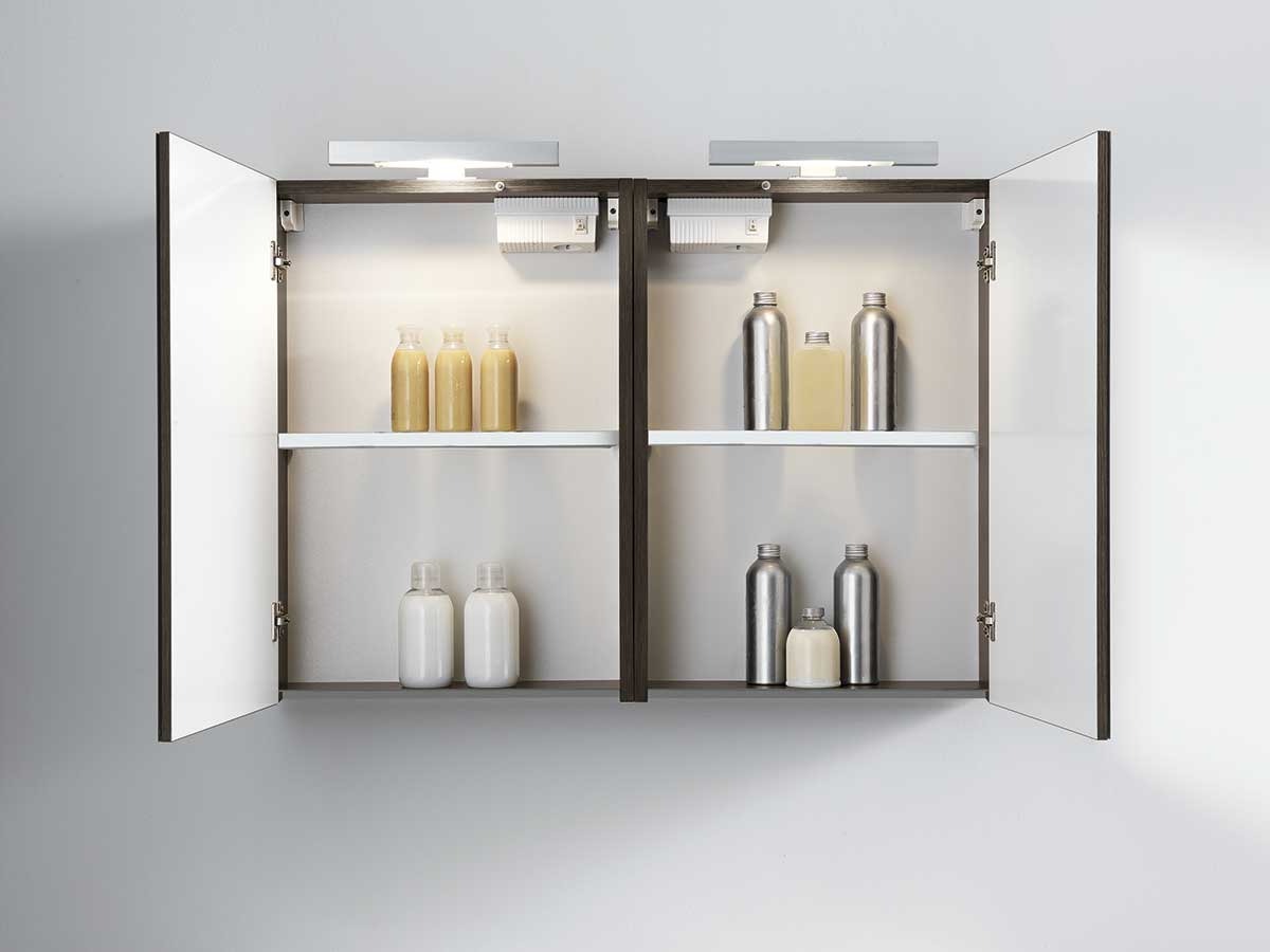 FUSION 4 Комплект мебели cm 60+105+60 Berloni Bagno 43276 - Вид №1