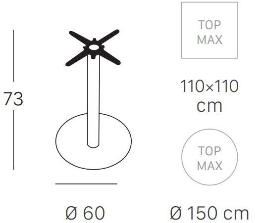 SCAB DESIGN Большой круглый стол для подряда Tiffany sun-id-1395312 - Вид №2