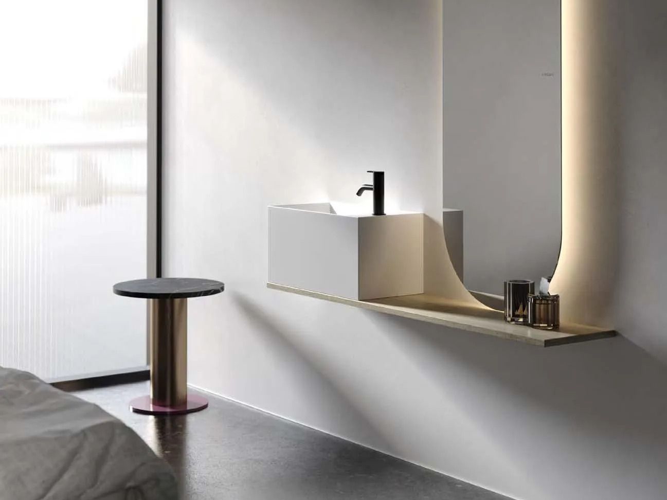 Прямоугольная столешница для мытья рук Inbani ARCH-00149724 - Вид №4