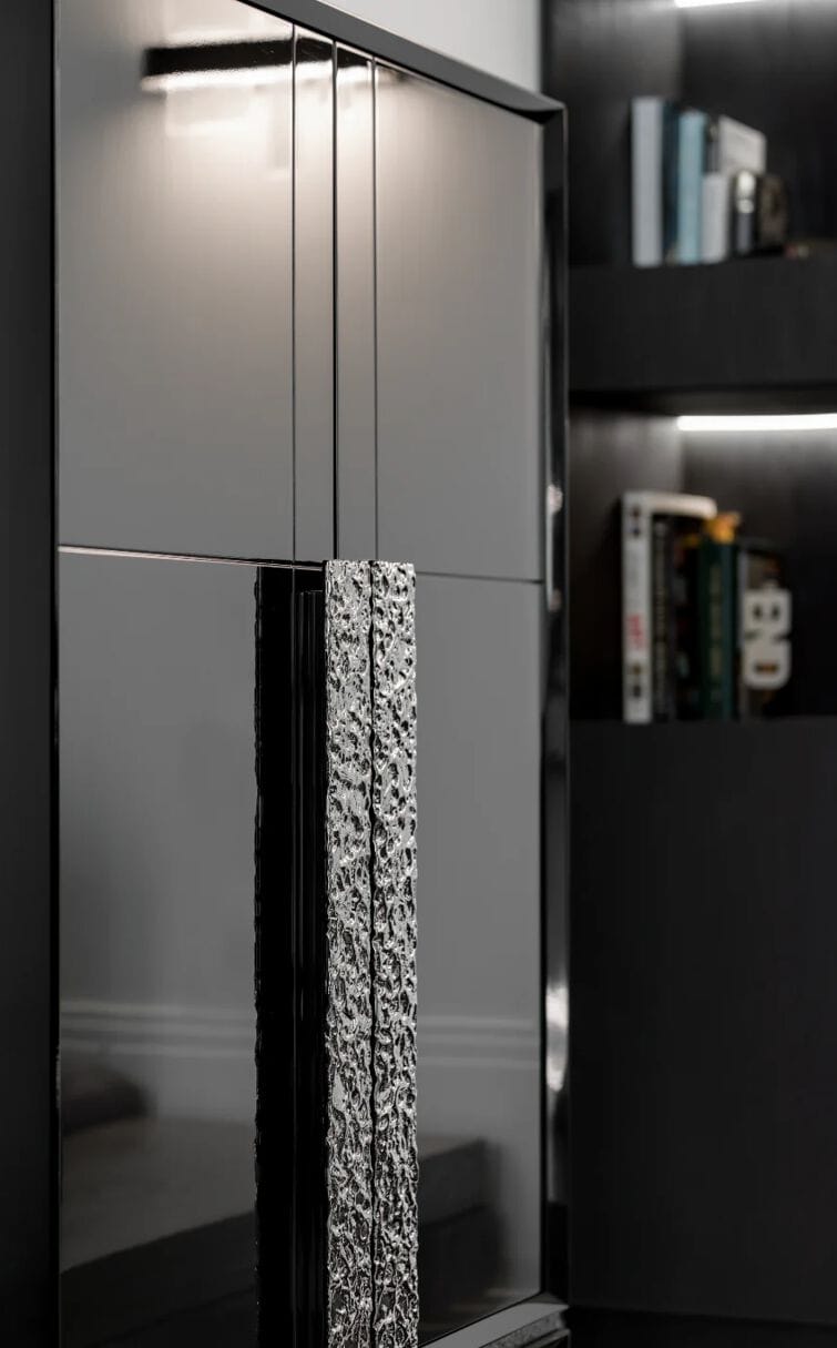 Декоративная стеклянная панель PlusObject Луна ARCH-00031726 - Вид №1