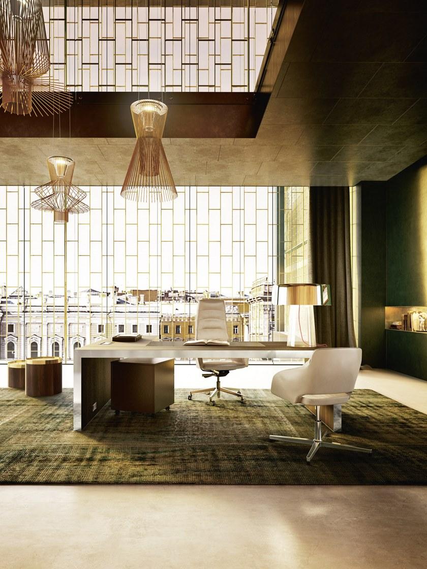 Sinetica Исполнительный угловой стол sun-id-1373563 - Вид №3