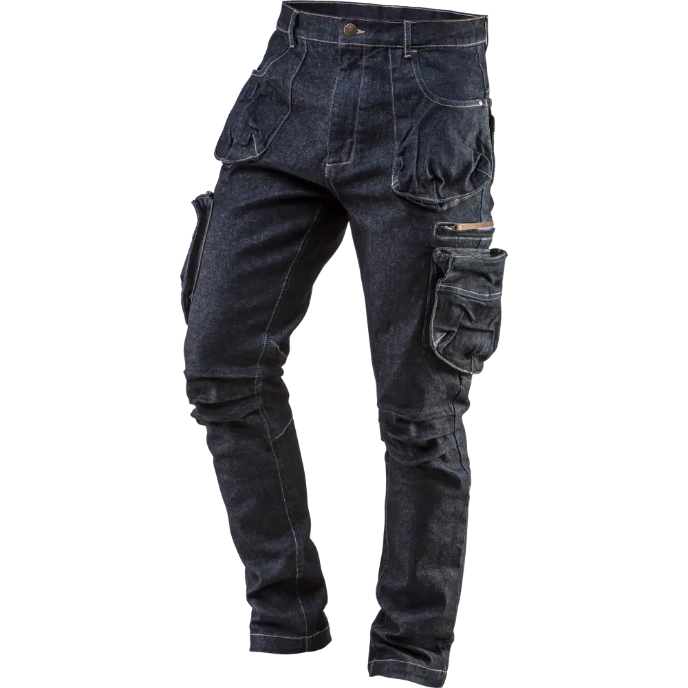 Брюки рабочие 5 карманов Neo Tools Denim темно-синие размер XL рост Neò STLM-2021267