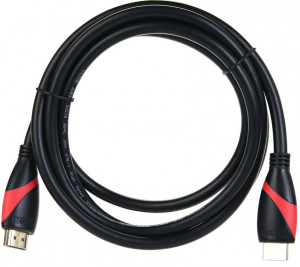 CG525-R-1.8 Кабель hdmi 19m/m ver. 2.0 black red, 1.8m <> VCOM