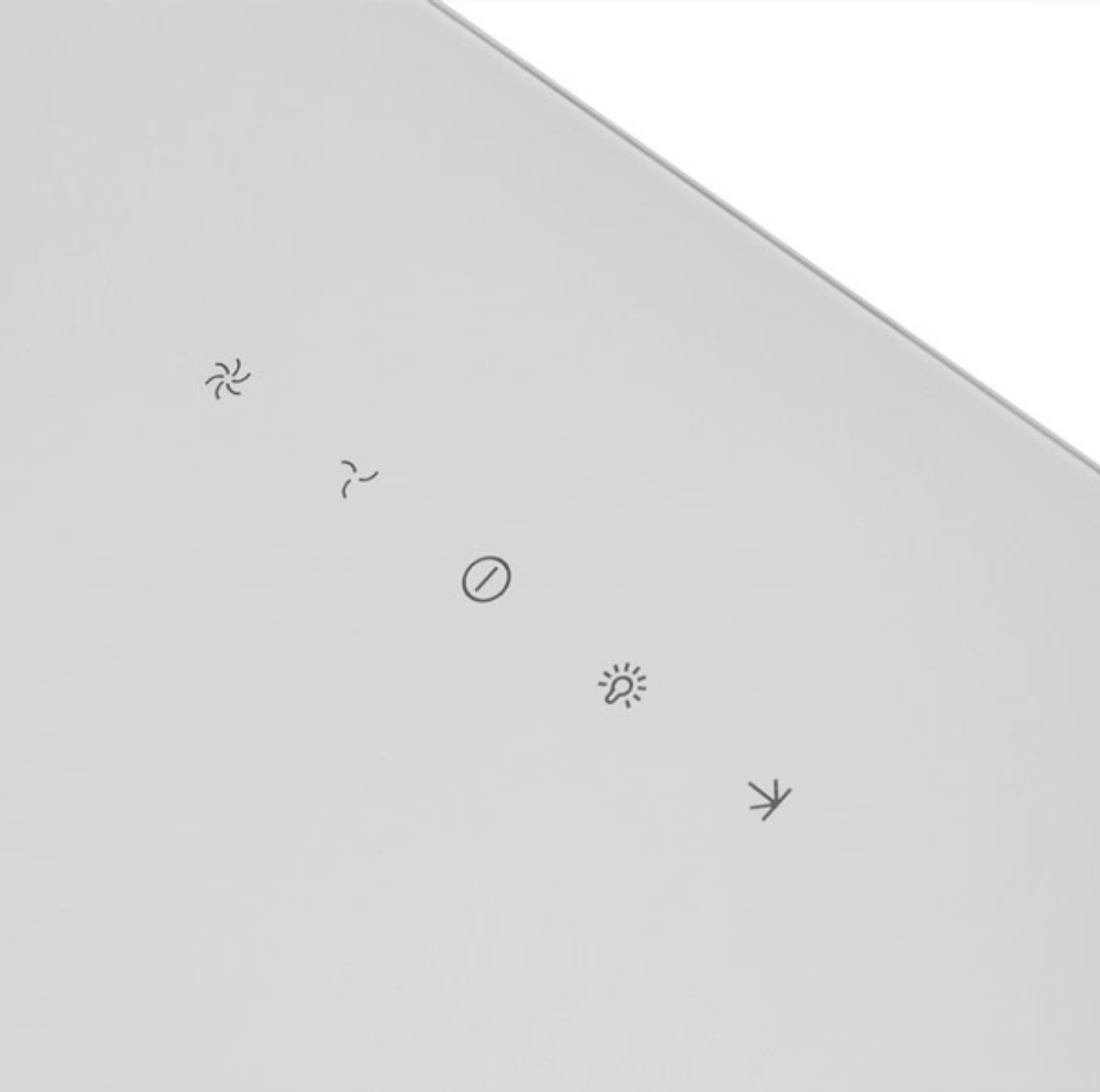 9064802 Вытяжка наклонная Jetair CLIFF 60/A/WH белый/серебристый STDN-0149113 - Вид №4