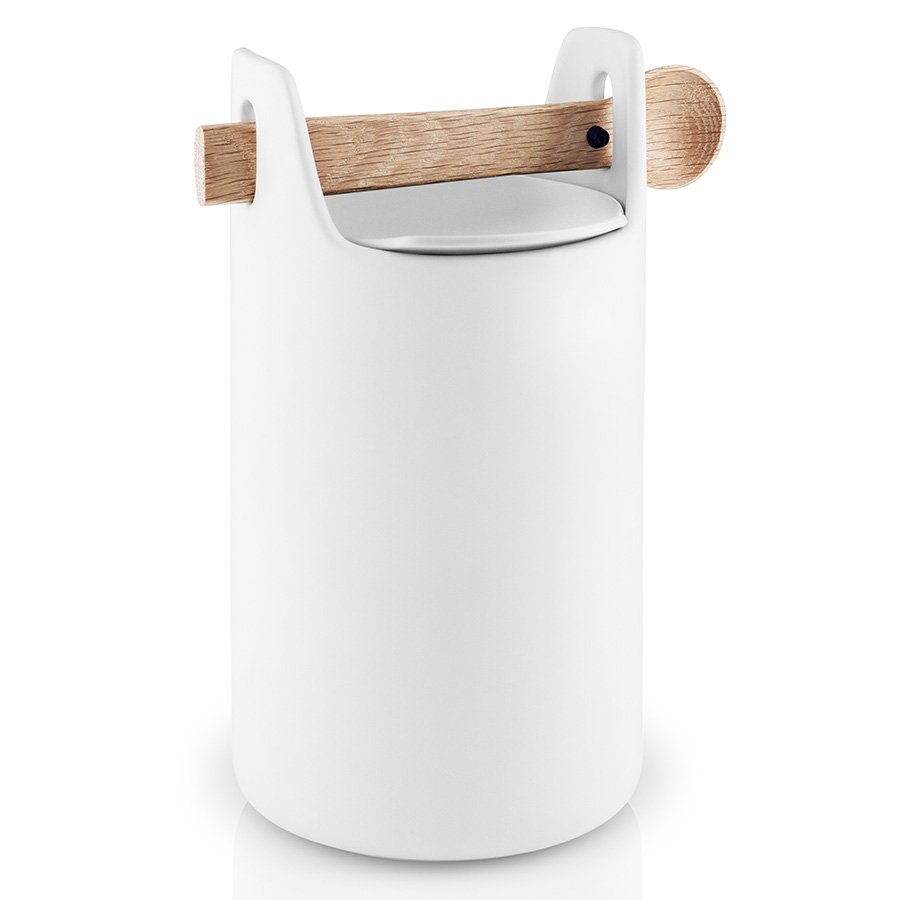 Банка с крышкой и с ложкой 20 см белая Toolbox EVA SOLO  00-3872319 Белый  - Вид №4