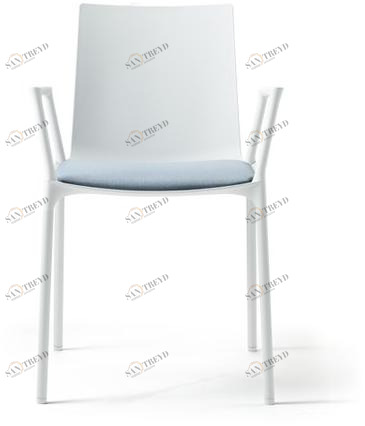 Wiesner-Hager Штабелируемый стул для ресторана из полипропилена с подлокотниками Macao 6836-201