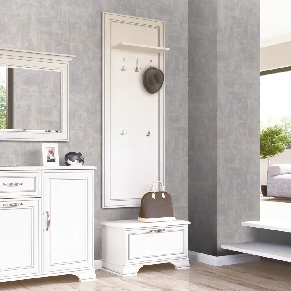 Обои флизелиновые Артекс Бетон серые 1.06 м 10531-04 STLM-2144171 - Вид №3