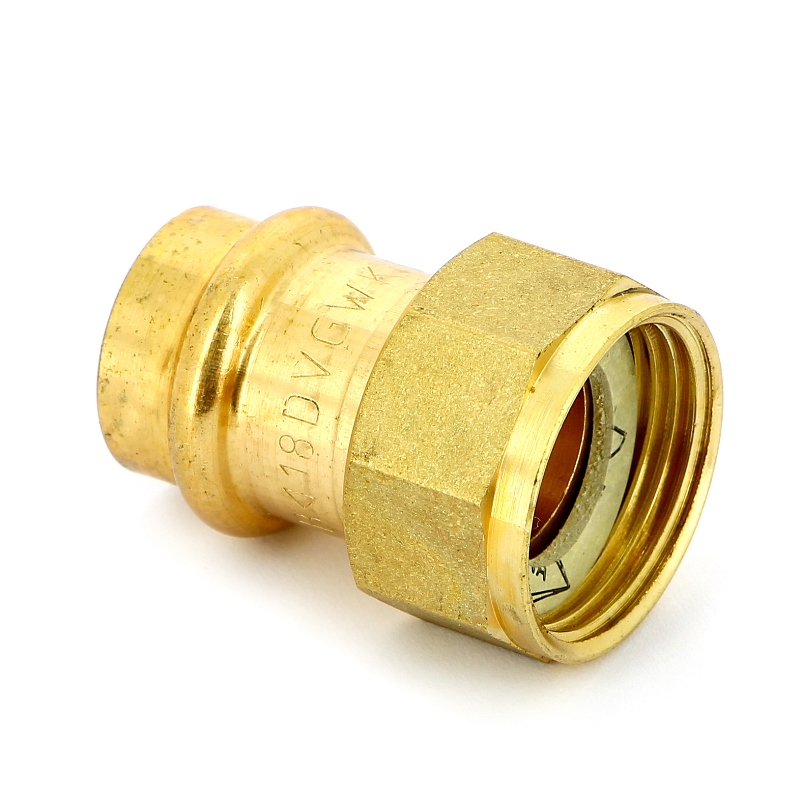 Муфта пресс IBP 18 х 3/4" с накидной гайкой бронза P435501806000