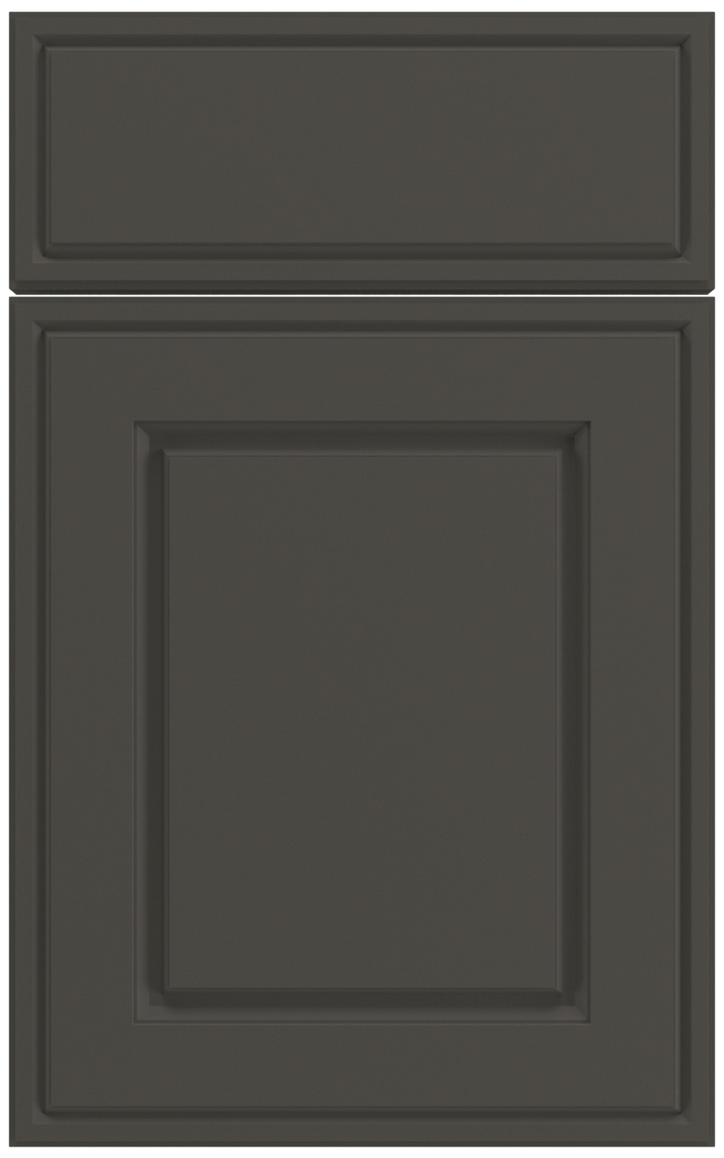 Фасады для кухни Классика Фрезеровка «Бостон» Графит софттач №505 SIDAK SIST222-10424