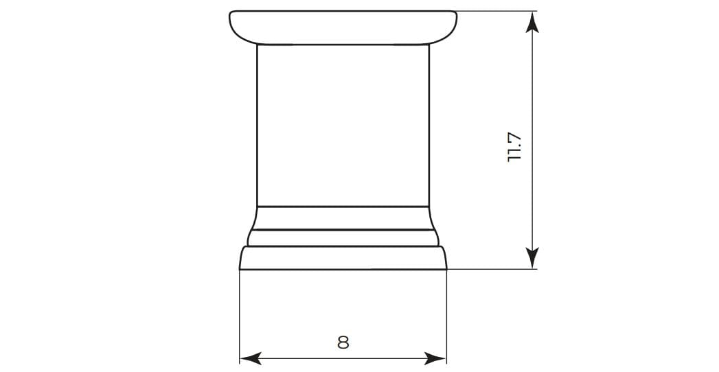 Держатель для мыла из латуни и керамики Gaia Mobili Complements ARCH-00144338 - Вид №2