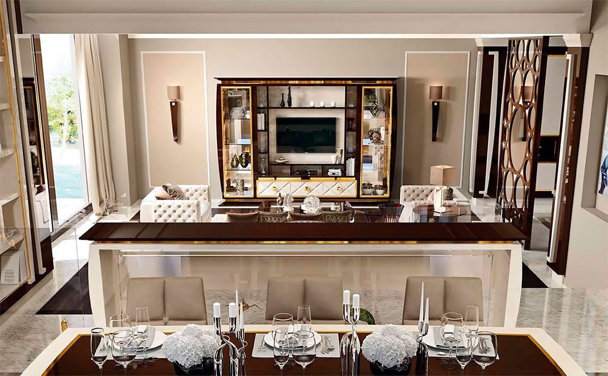 Консоль  RAMPOLDI LUM 40 LUMIERE