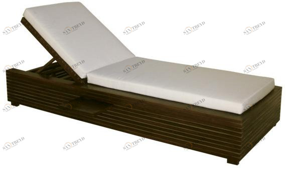 Il Giardino di Legno Откидной деревянный садовый шезлонг Saint tropez 517