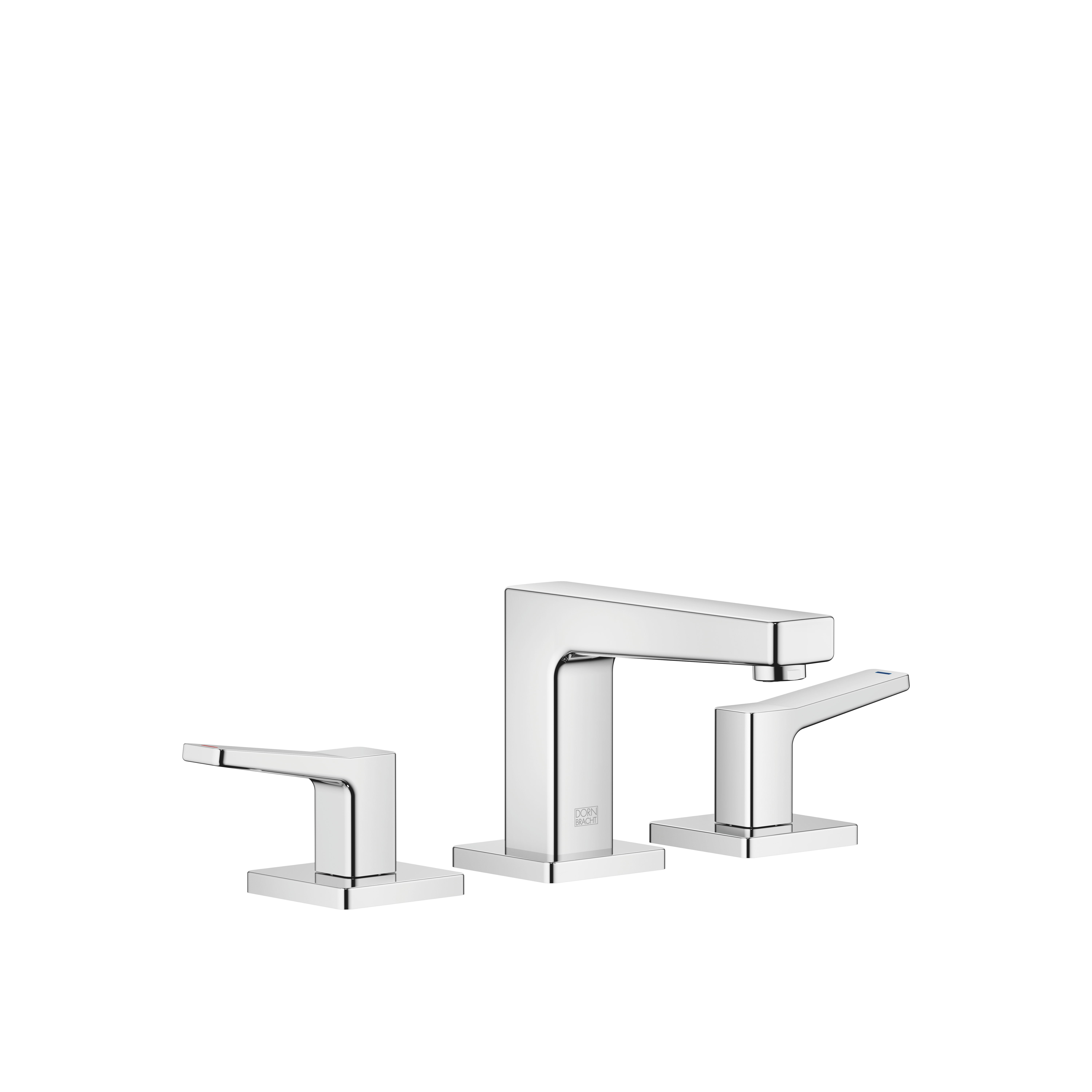 ДОРНБРАХТ ЯРРЕ Смеситель для раковины на три отверстия без донного клапана - Хром DornBracht YARRE 20712832-00
