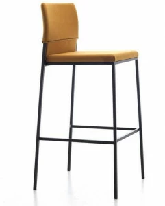 arrmet Высокий табурет из ткани с подставкой для ног Hat