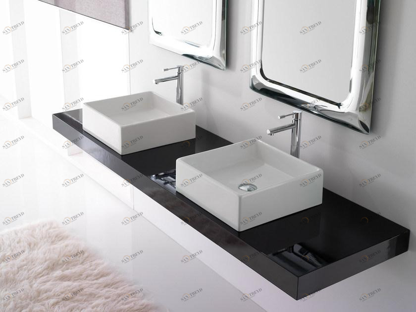 8031-40 Накладная раковина на столешницу  овальная Scarabeo Ceramiche Teorema