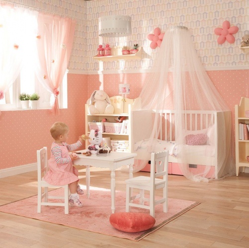 Массивная доска Deker Снежный Дуб с брашью (Текстурированная) 300-1200х120 мм 2600300622 - Вид №4