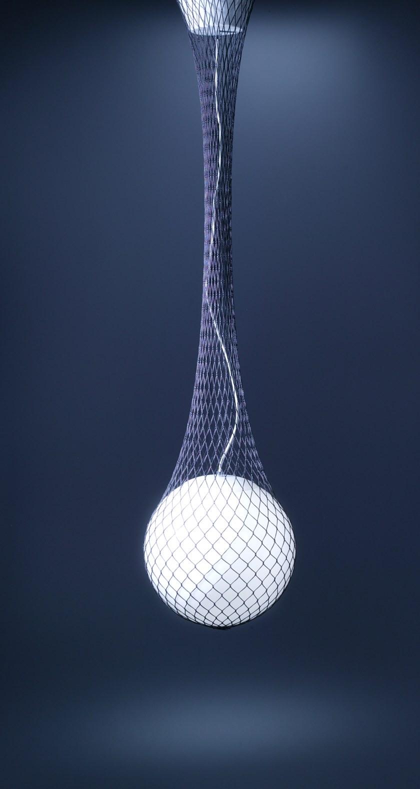 Formagenda Подвесной светильник из ткани и стекла sun-id-1349915 - Вид №9