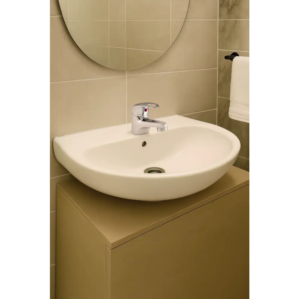 Смеситель для раковины Пенза однорычажный цвет хром Santreyd STLM-2178552 - Вид №4