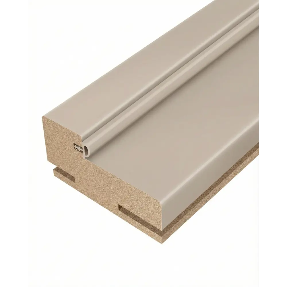 Дверная коробка Лара телескопическая 2100x70x32 мм Hardflex цвет кашемир (2.5 шт.) 89457412 STLM-2016314 Santreyd 