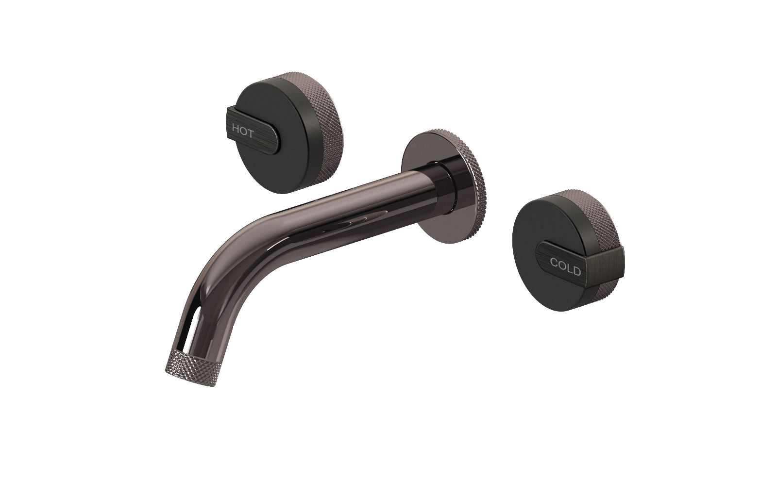 E-11530-R1MBK-L1BOX-OX Смеситель для умывальника из 19,1см носикем (внешняя часть) GRAFF MOD+