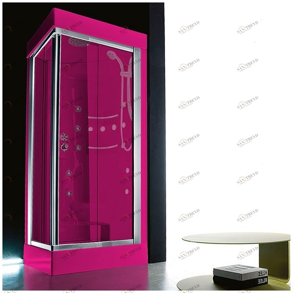 Душевая кабина Gruppo treesse Acquazzurra 72 STI-B7576S-R белая с гидромассажем угловая левая STIB7576SR