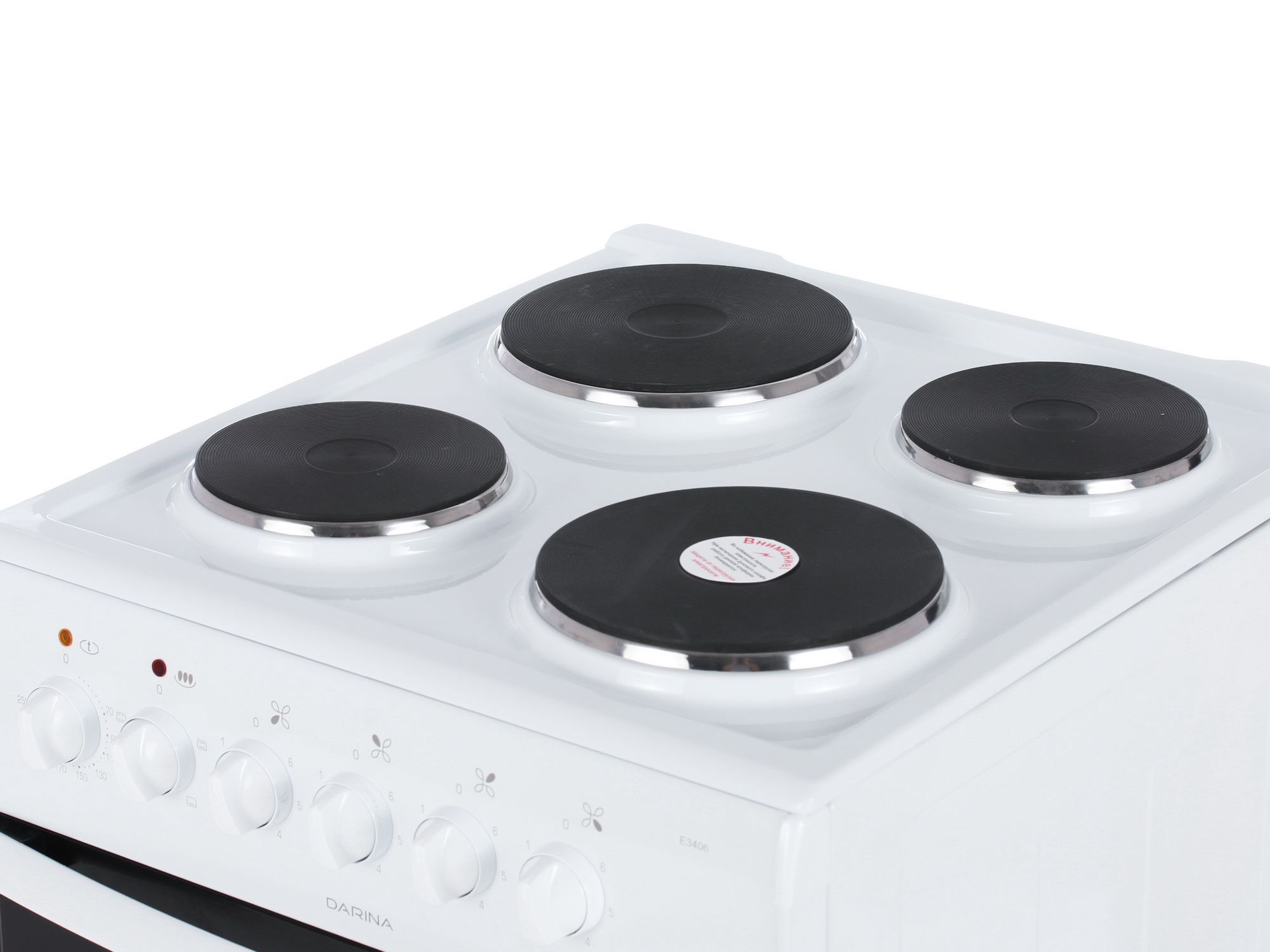 1227562 Электрическая плита DARINA Е 3406 W белый STDN-0066123 - Вид №6
