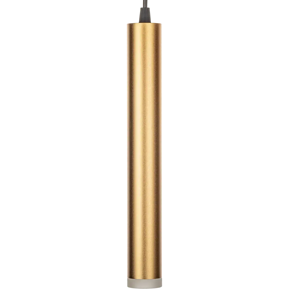 Трековый светильник подвесной светодиодный Ritter Artline 300x40мм до 1м 12Вт до 5.5м² 4000К металл/пластик золото 84846827 STLM-2006484  - Вид №3
