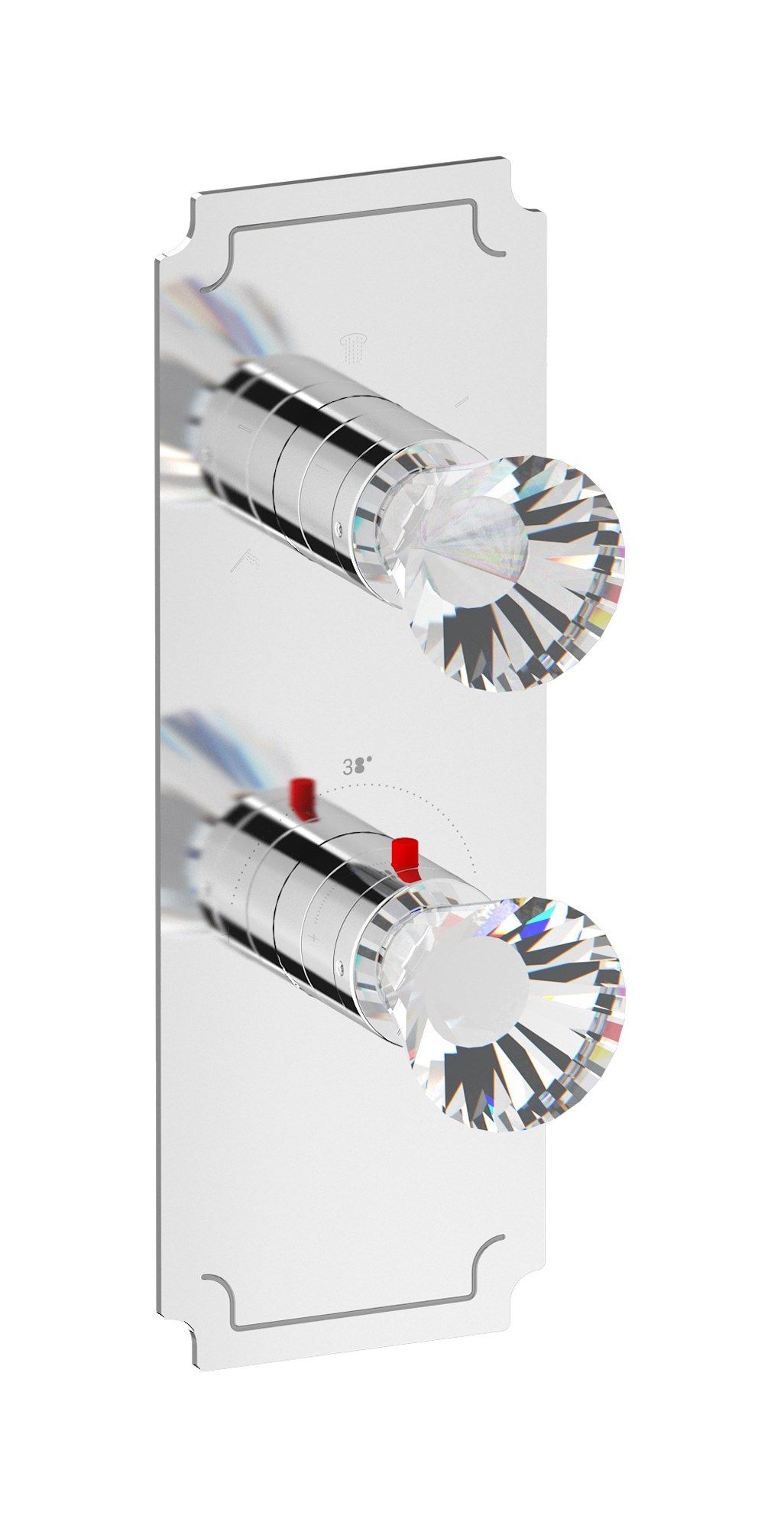 Термостатический смеситель для душа с переключателем IB Aqua ARCH-00105856 - Вид №1