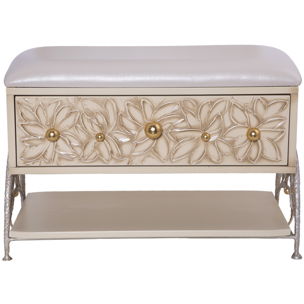 15011,14079 Настенная прихожая Терра Айвори с зеркалом BOGACHO 4627196590557, 4627196590526 - Вид №9