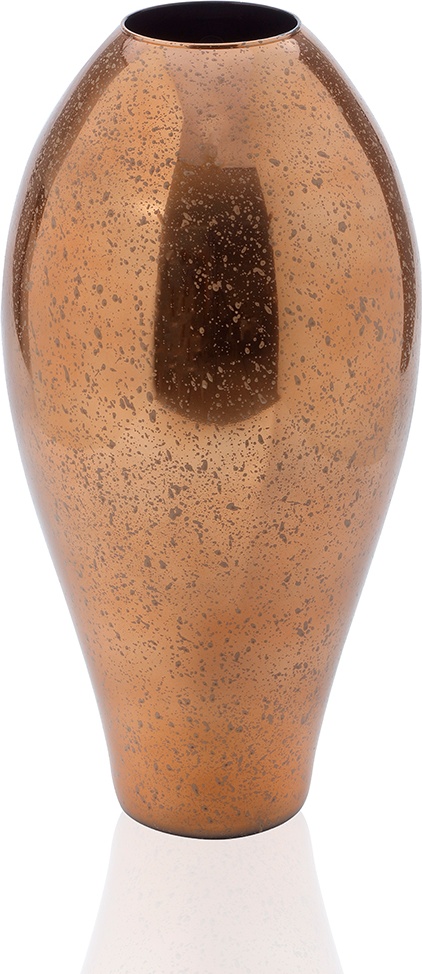 10610367 IVV Ваза IVV "Капли" 38см  (медная) Стекло 