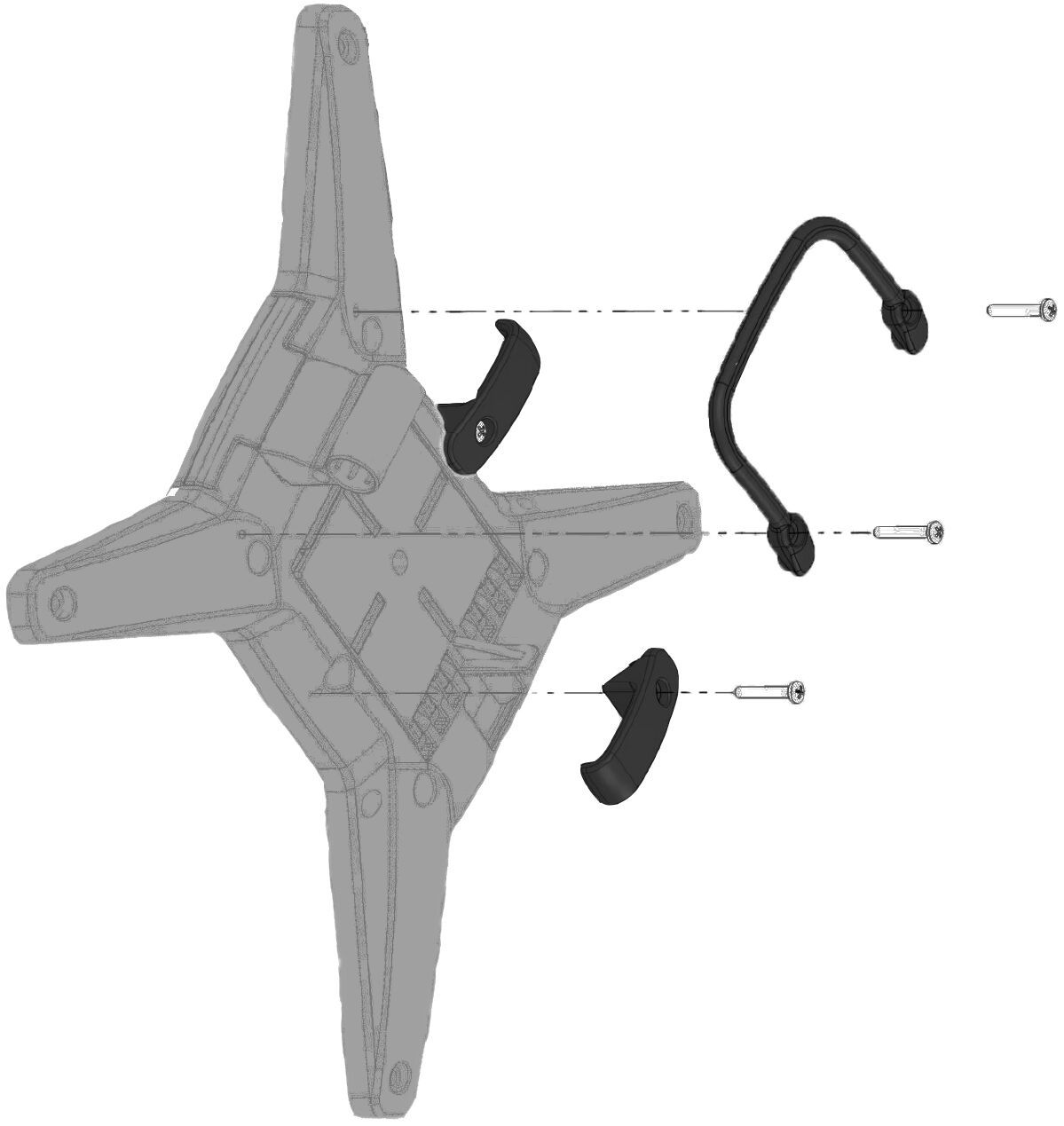 Откидное основание стола StableTable Stabletable® Hook &amp ARCH-00140521 - Вид №3