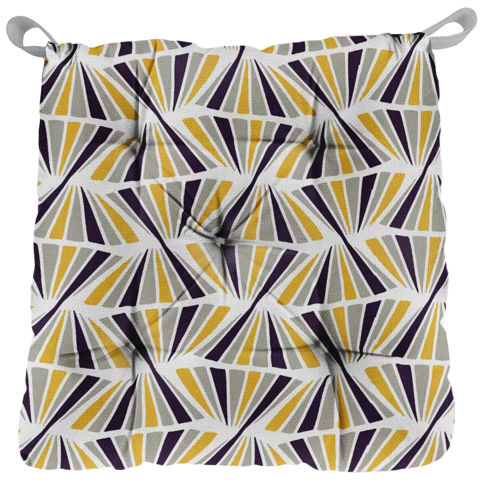 Сидушка «Калейдоскоп» 40x35 см цвет мультиколор 82709358 STLM-2007478 LINEN WAY 