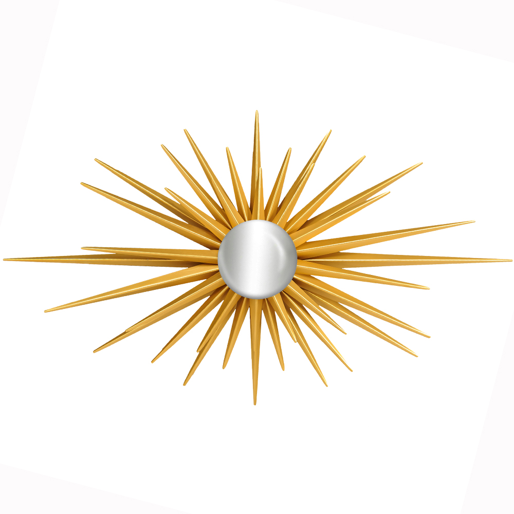 19082226 Декоративное настенное зеркало «Глория» (fish-eye) Object Desire 