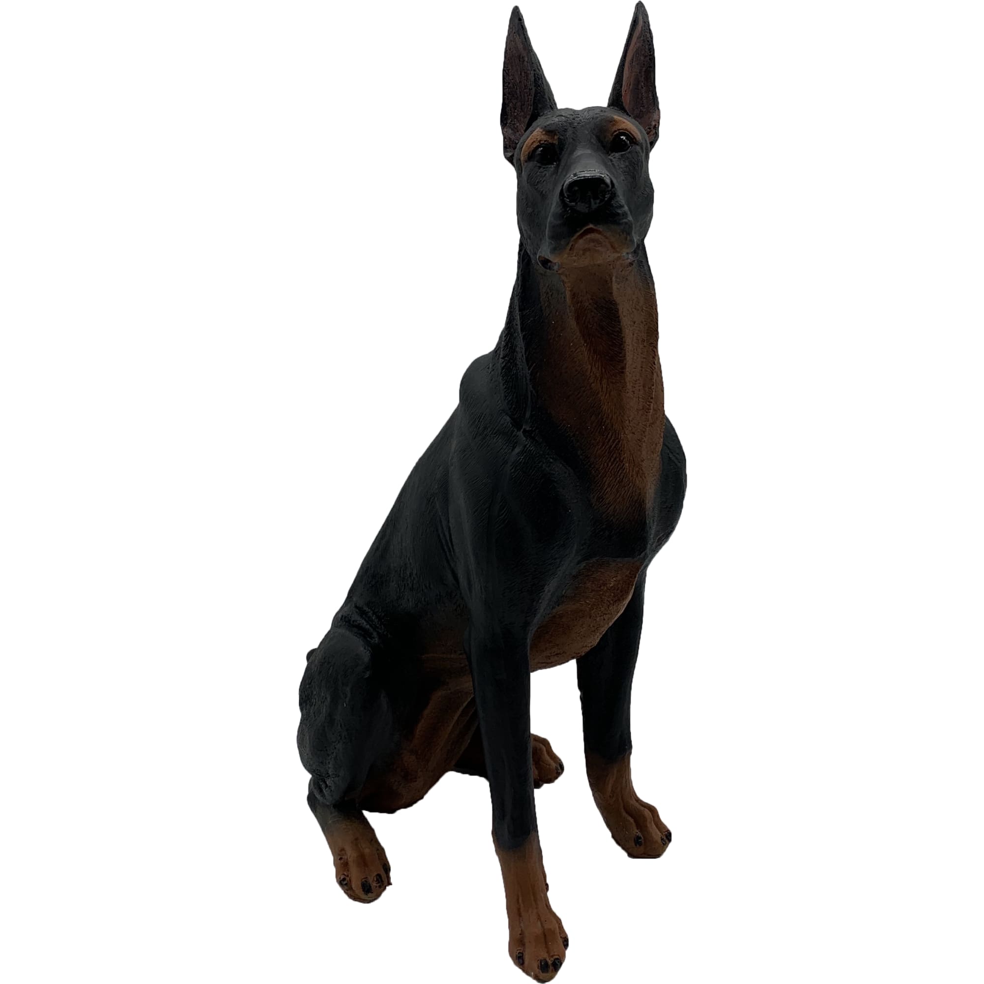 82558146 Садовая фигура «Доберман сидит» высота 47 см Santreyd 