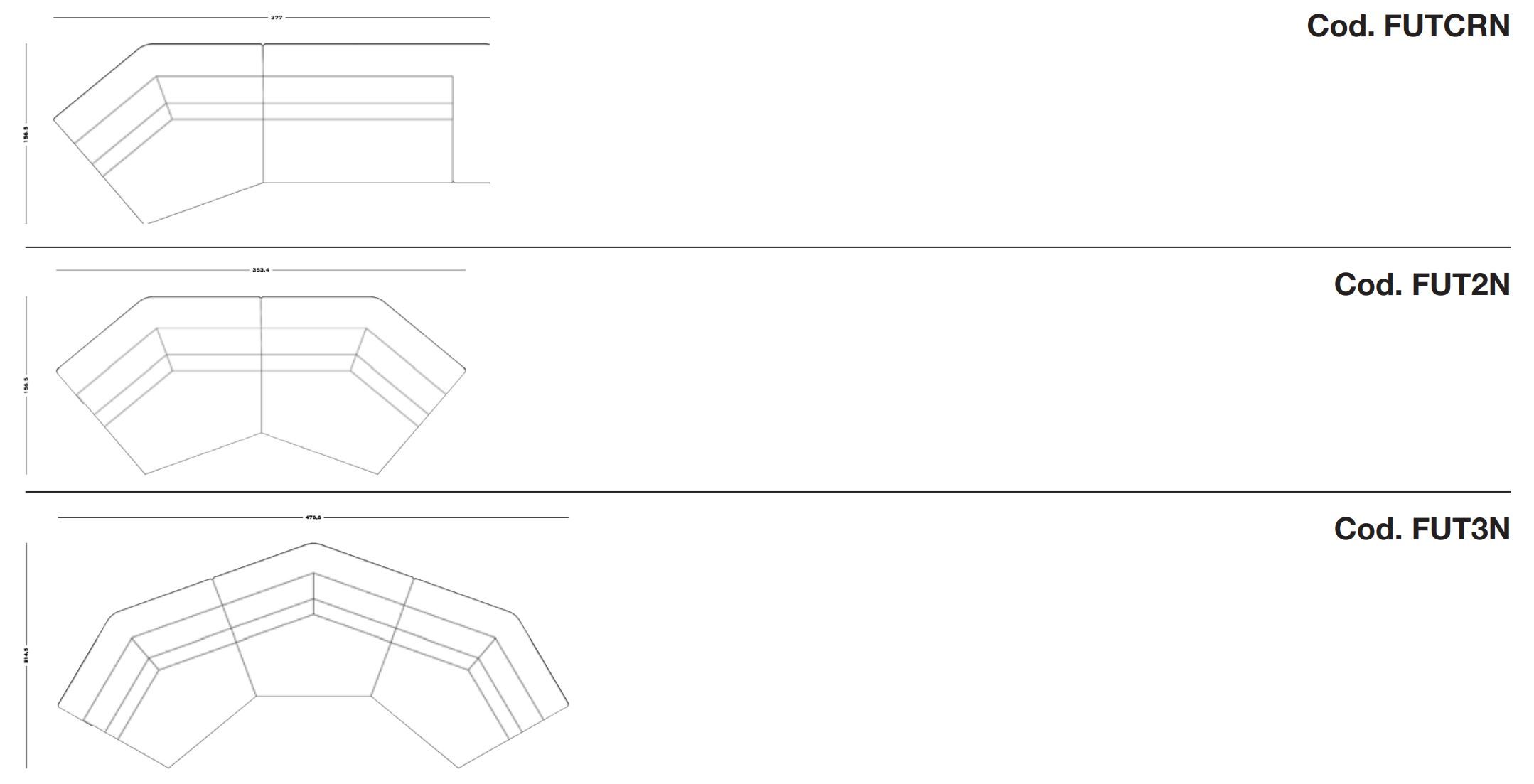 Ткань диван Secolo FUTURA ARCH-00107106 - Вид №10