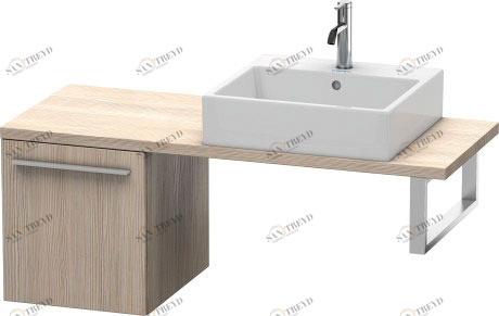 XL542103131 Шкафчик для компактной консоли X-Large #XL5421 400 x 478 мм Сосна серебристая, декор Duravit