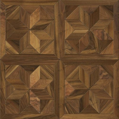 Модульный паркет Da Vinci Инженерный модульный паркет из ореха Агат Орех Европейский (Грецкий) Натур (Гладкая) 515х515 мм 2600600123