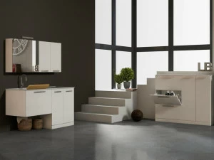 LEGNOBAGNO Шкаф для белья с распашными дверцами с раковиной Urban