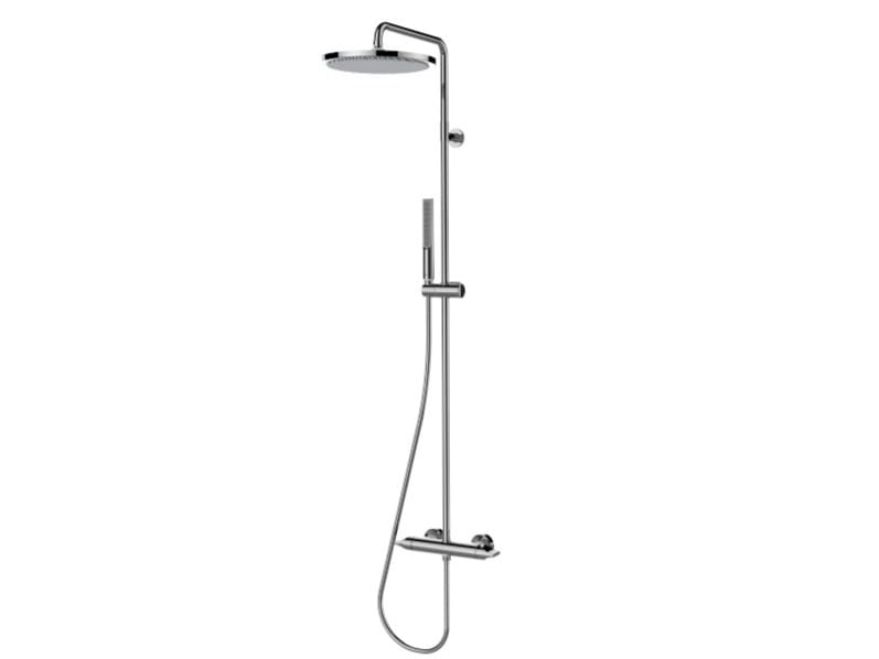 Душевая колонна с переключателем с ручным душем Bossini Apex ARCH-00147324 - Вид №1