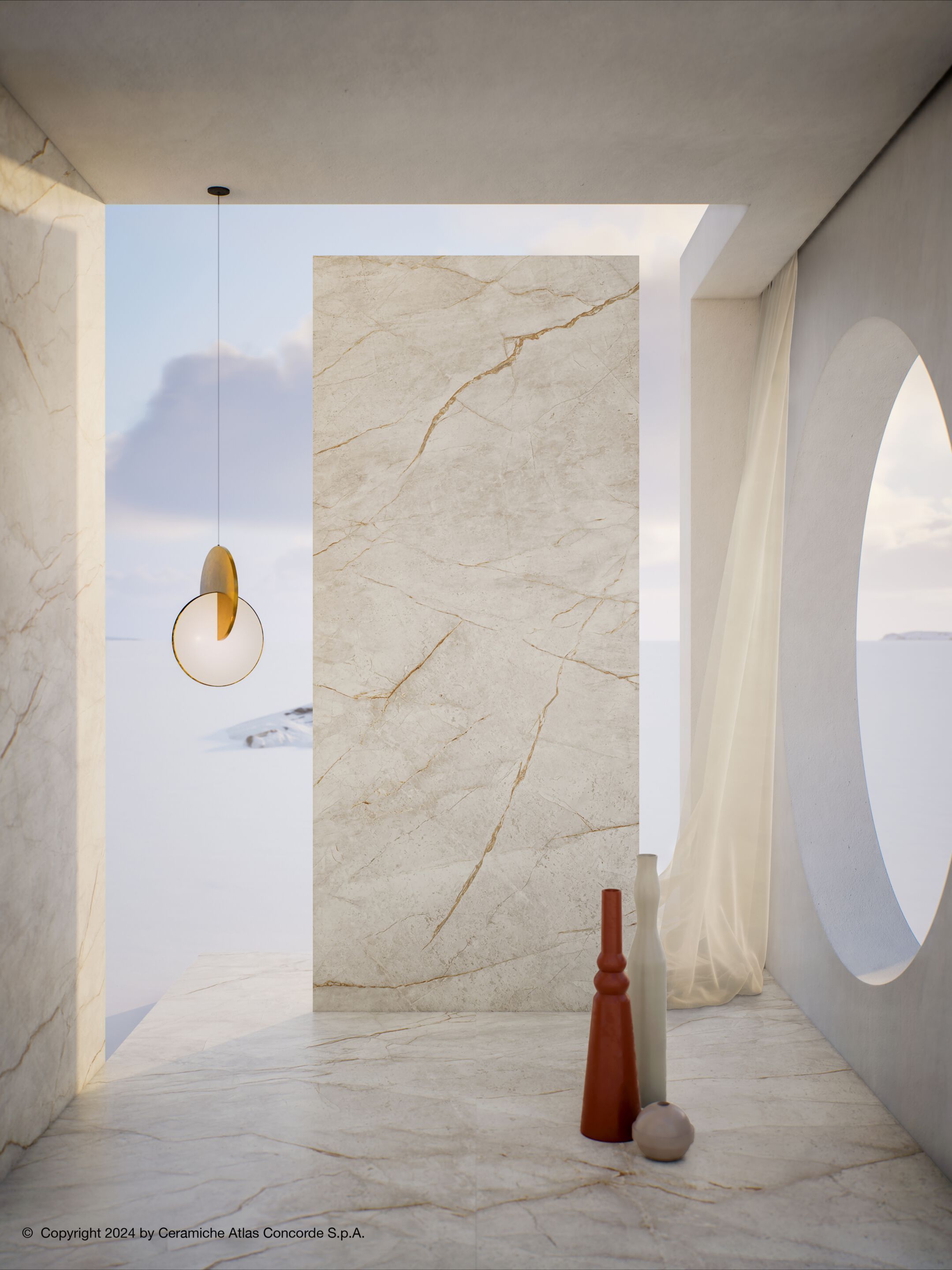 Керамогранит с мраморным эффектом Atlas Concorde Marvel Diva ARCH-00066015 - Вид №10