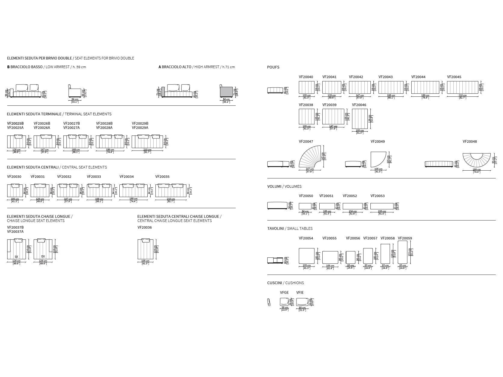 Кожаный модульный диван Vittoria Frigerio Brivio ARCH-00110590 - Вид №8