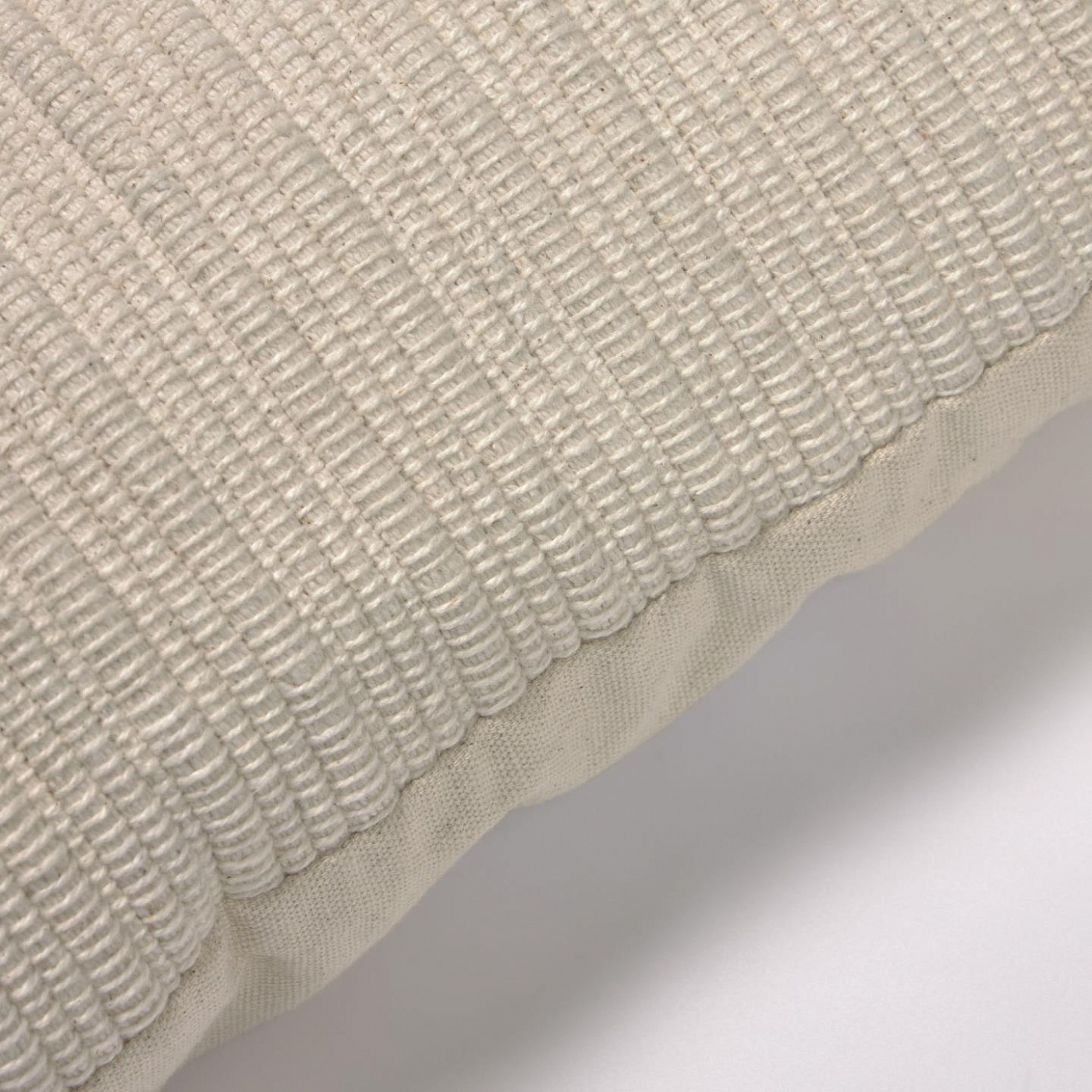 099904 Чехол для подушки 45 x 45 cm бежевый La Forma Hinde  - Вид №1