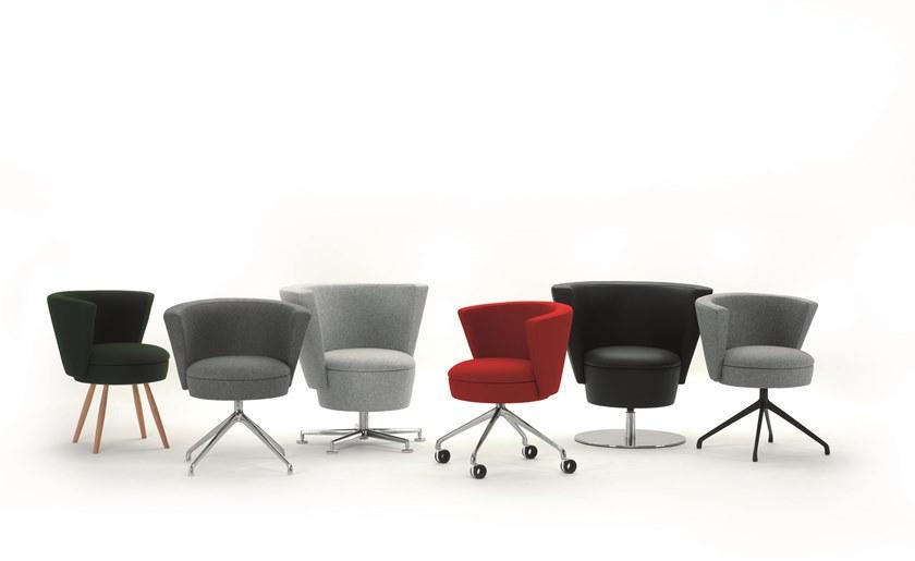 Spiegels Вращающееся кресло из ткани с 5 спицами .rossi sun-id-1476684 - Вид №4