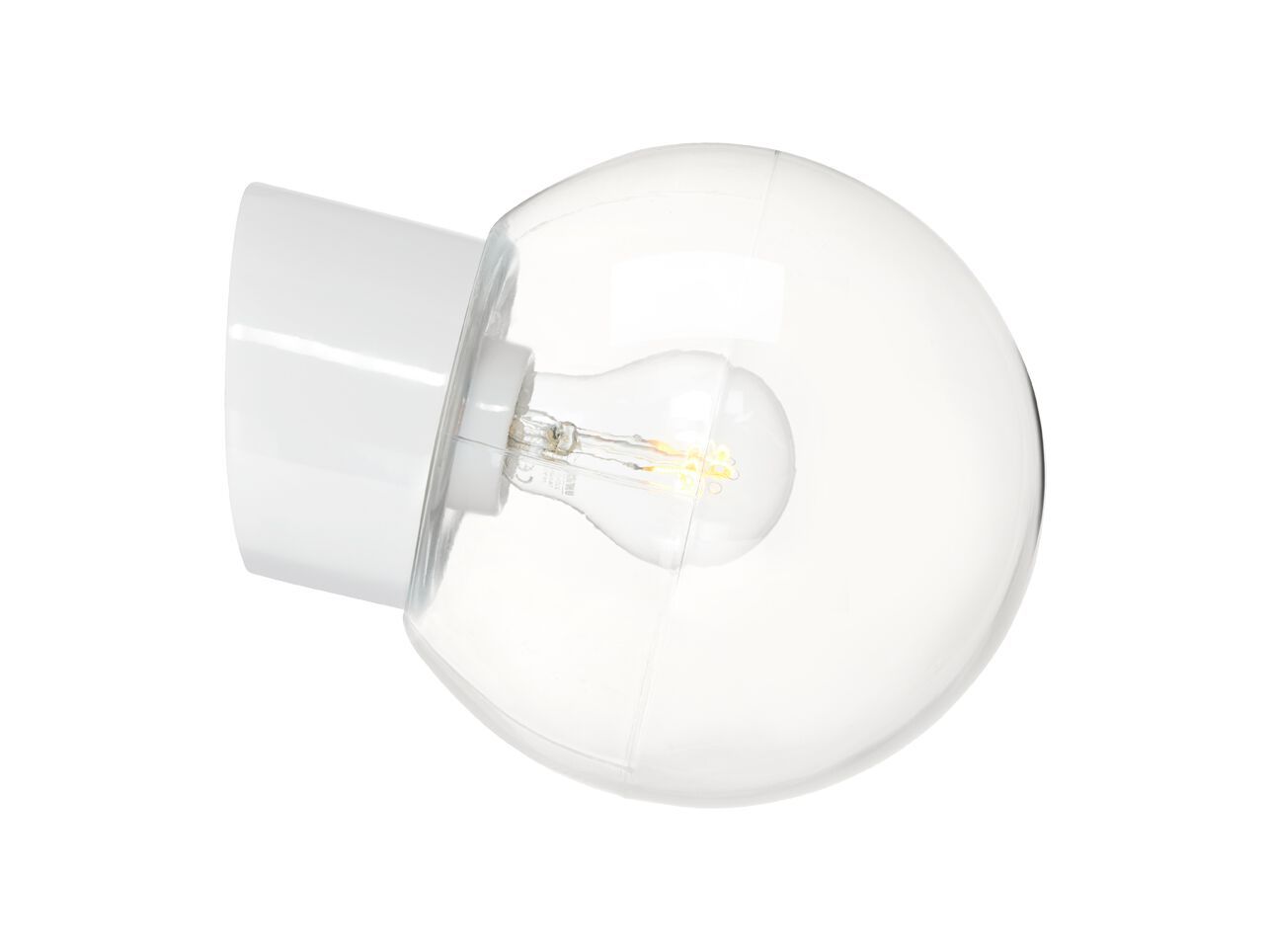 Стеклянный и фарфоровый настенный светильник Ifö Electric Classic Globe ARCH-00037051 - Вид №2